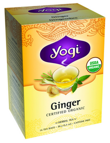 YOGI TEAS    Herbal Tea, Ginger, Organic    32g