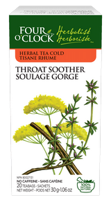 Four O'Clock - Throat Soother Herbal Tea - 20bg