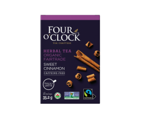 FOUR O’CLOCK - Sweet Cinnamon Spice Herbal Tea   16ct