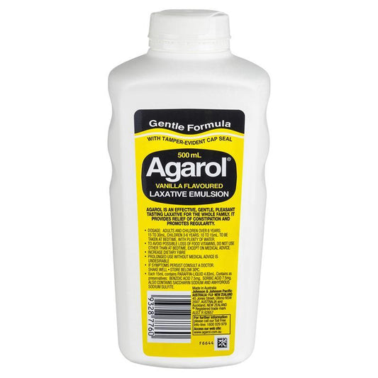 Agarol Plain Vanilla Laxa Liq 250ml