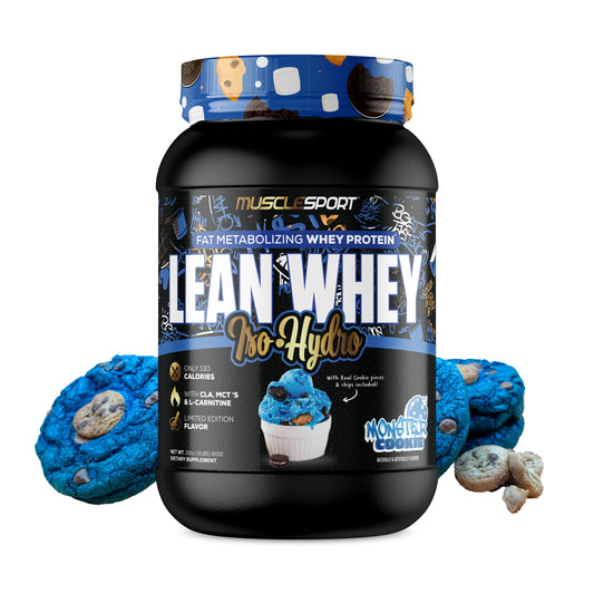 MUSCLE SPORT LEAN WHEY MONSTER COOKIE 5lbs