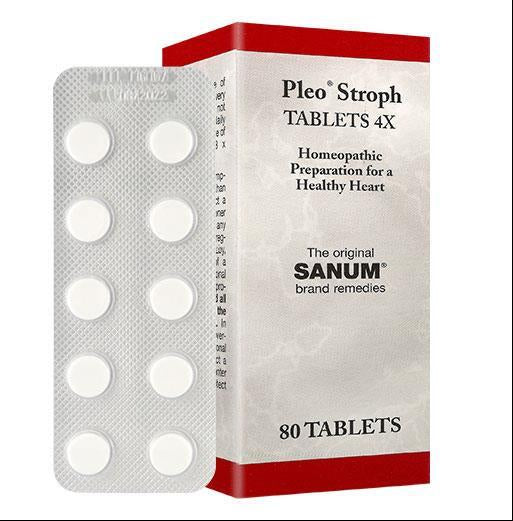 Pleo Sanum   Pleo STROPH (Strophanthus) Tablets 4X   80 tablets
