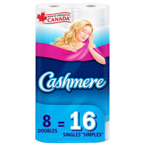 CASHMERE BATHROOM TISSUE DOUBLE 242 SHEETS 8 pack of 9