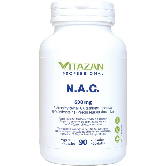 Vitazan    N.A.C. (600 mg · N-Acetylcysteine) 90 capsules