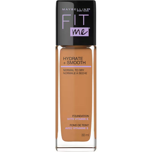 MAYBELLINE FIT ME HYD & SMOOTH FND COCONUT 30ML pack of 2