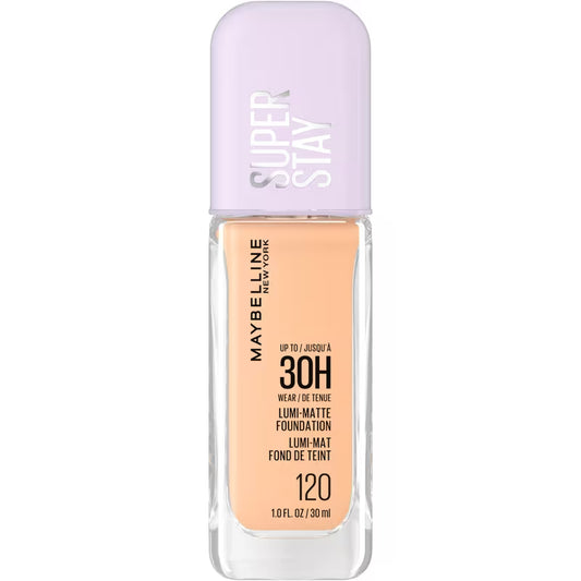 MAYBELLINE SUPERSTAY FOUNDATION LUMI MATTE #120 pack of 2