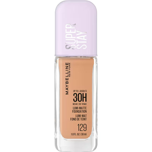MAYBELLINE SUPERSTAY FOUNDATION LUMI MATTE #129 pack of 2