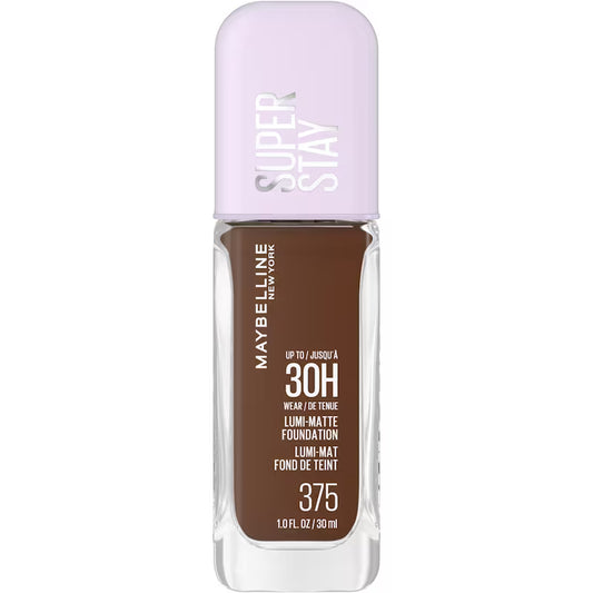 MAYBELLINE SUPERSTAY FOUNDATION LUMI MATTE #375 pack of 2
