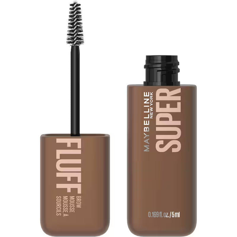 MAYBELLINE SUPERFLUFF BROW MOUSSE SOFT BROWN pack of 2