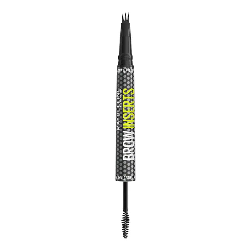 MAYBELLINE BROW INSERTS 2 IN 1 PEN MEDIUM BROWN pack of 2