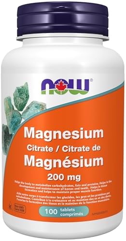 NOW    Magnesium Citrate 200mg 100tab