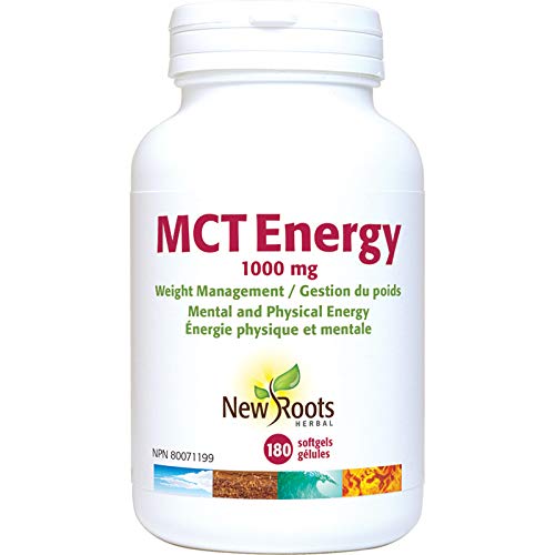 NEW ROOTS    MCT Energy 1,000 mg    180 softgels