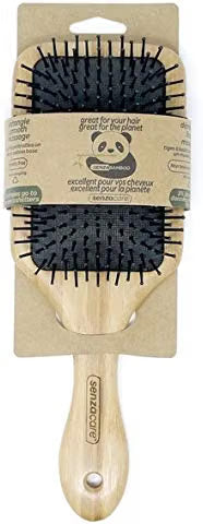 SENZABAMBOO - Large bamboo hair brush (round tip) - 1ea