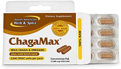 North American Herb & Spice -ChagaMax caps - 12 caps