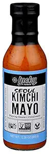 Lucky Foods Seoul Kimchi Mayo, Gluten Free / Non GMO, 12.35 oz