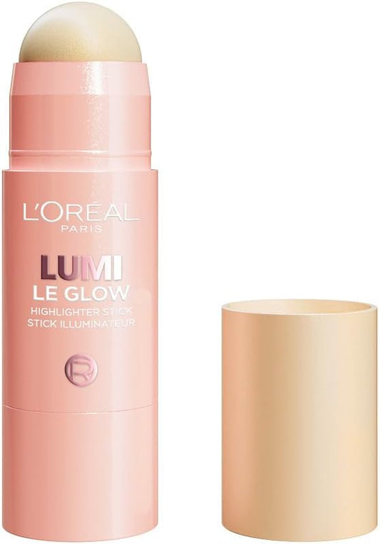 LOR LUMI LE GLASS HIGHLIGHTER STICK GLOWY GOLDEN pack of 2