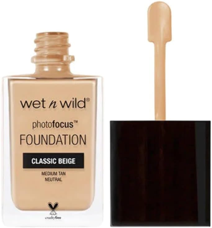 WET N WILD PHOTO FOCUS FOUNDATION CLASSIC BEIGE pack of 2