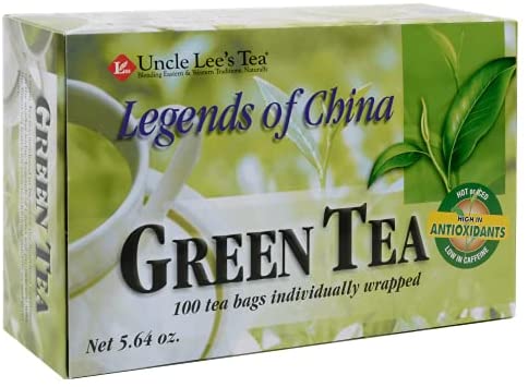UNCLE LEE'S TEAS    Org Legends of China Green 100bg