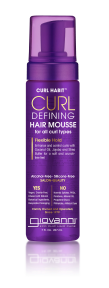 Giovanni Cosmetics   Curl Defining Hair Mousse 207ml