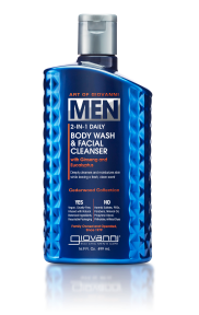 Giovanni Cosmetics   Men's 2-1 Daily Body Wash & Facial 499ml