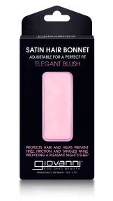Giovanni Cosmetics   Satin Hair Bonnet, Blush 1un