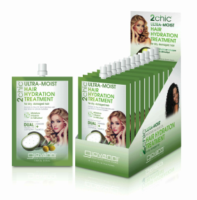 Giovanni Cosmetics   Ultra-Moist Hair Hydration Treat. 12 x 49g