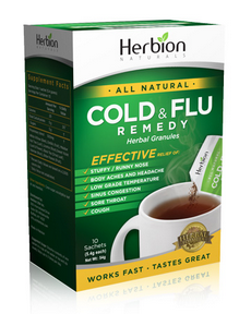 Herbion   Herbion Cold & Flu Remedy 10pk