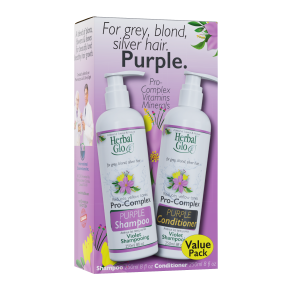 Herbal Glo   Pro-Complex PURPLE Sham/Con VAL PK 2pk