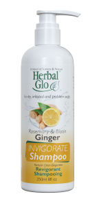 Herbal Glo   Ginger INVIGORATE Shampoo 250ml