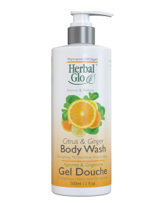 Herbal Glo   Citrus & Ginger Hand & Body Wash 500ml