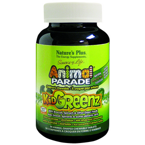 Natures Plus   Animal Parade KidGreenz Trop 90ch
