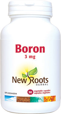 NEW ROOTS    Boron 3 mg    90 capsules