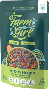 Farm Girl Cereal Rainbow Hoops 280g