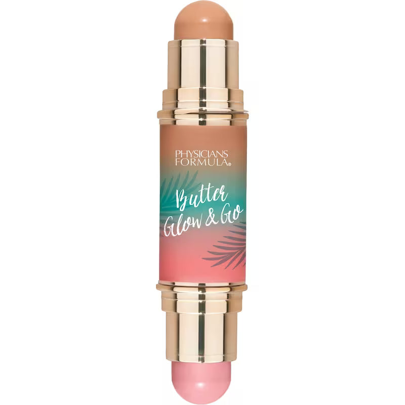 PHYSICIANS FORM BUTTER GLOW & GO STICK BEACHY PINK pack of 2