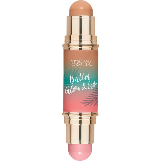 PHYSICIANS FORM BUTTER GLOW & GO STICK BEACHY PINK pack of 2