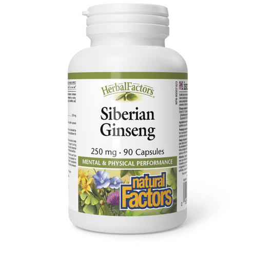 Natural Factors   Siberian Ginseng, HerbalFactors®   90 capscaps