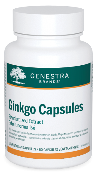 Genestra Brands Ginkgo Capsules 60 caps 