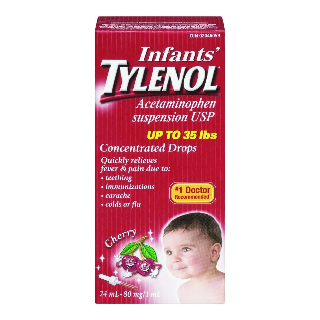 Tylenol, infants drops  80mg/1.0ml