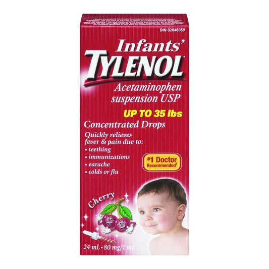 Tylenol, infants drops  80mg/1.0ml