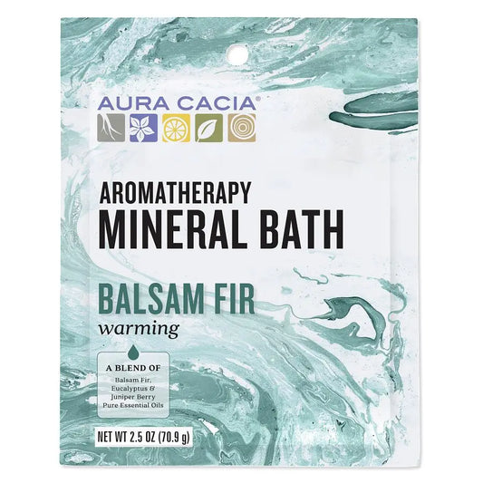Aura Cacia   Soothing Heat Mineral Bath 6 x 71g