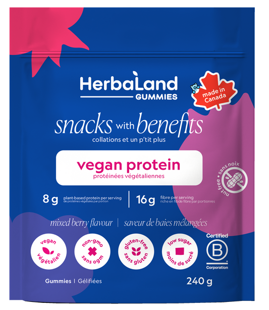 Herbaland   Protein Mixed Berry - Eco Size 6 x 240g