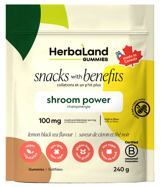 Herbaland   Shroom Power - Eco Size 6 x 240g