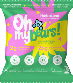 Herbaland   Oh My Bears! Pineapple 12 x 50g