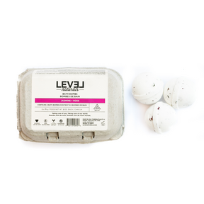 Level Naturals-Jasmine + Rose Bath Bombs