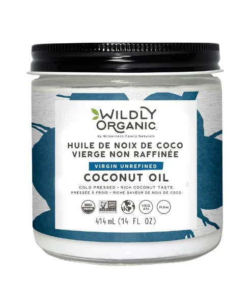 WILDLY ORGANIC    Coct Oil Virg Unrefined, 414ml