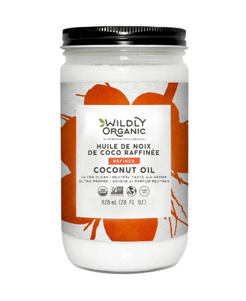 WILDLY ORGANIC    Coconut Oil Refined, 828ml