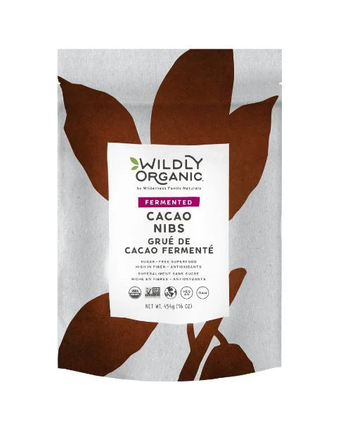 WILDLY ORGANIC    Cacao Nibs Fermented, 454g