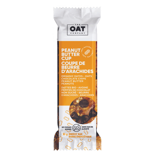The Oat Company   Peanut Butter Cup Bar 12 x 55g