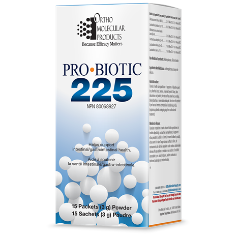 Ortho Molecular  PROBIOTIC 225   15 CT