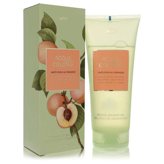 4711 Acqua Colonia White Peach & Coriander Shower Gel By 4711 6.8 oz Shower Gel